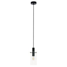 Светильник с арматурой чёрного цвета, плафонами прозрачного цвета Eglo 97366