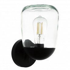 Светильник для уличного освещения с стеклянными плафонами прозрачного цвета Eglo 98701