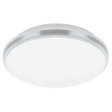 Светильник для ванной комнаты с арматурой никеля цвета, плафонами белого цвета Eglo 900365