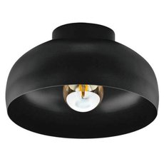Светильник с арматурой чёрного цвета, плафонами чёрного цвета Eglo 900553