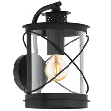 Светильник для уличного освещения с арматурой чёрного цвета Eglo 94843