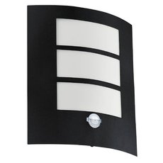 Светильник для уличного освещения с арматурой чёрного цвета, пластиковыми плафонами Eglo 99568