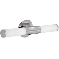 Светильник для ванной комнаты с арматурой никеля цвета, плафонами белого цвета Eglo 87222