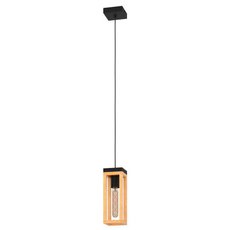Светильник с арматурой чёрного цвета, плафонами бежевого цвета Eglo 43743