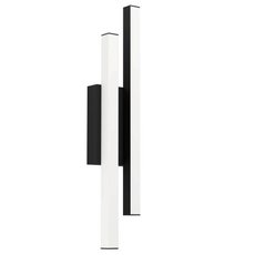 Светильник для уличного освещения с арматурой чёрного цвета, плафонами белого цвета Eglo 900133