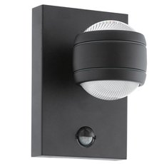 Светильник для уличного освещения с арматурой чёрного цвета, пластиковыми плафонами Eglo 96021