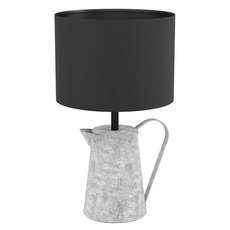 Настольная лампа с арматурой серого цвета Eglo 43642