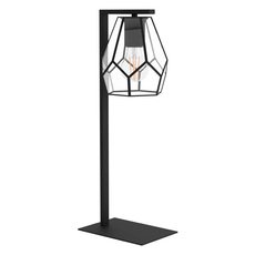 Настольная лампа с стеклянными плафонами прозрачного цвета Eglo 43646