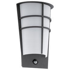 Светильник для уличного освещения с арматурой чёрного цвета, пластиковыми плафонами Eglo 96018