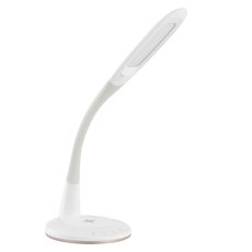 Настольная лампа с арматурой белого цвета, пластиковыми плафонами Eglo 98093