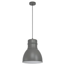 Светильник с металлическими плафонами серого цвета Eglo 43622