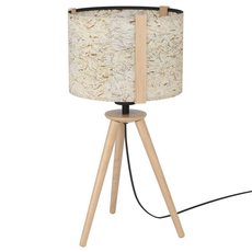 Настольная лампа с текстильными плафонами бежевого цвета Eglo 390325