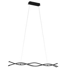 Светильник с арматурой чёрного цвета, металлическими плафонами Eglo 99317
