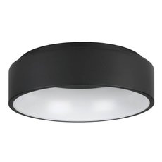 Светильник с арматурой чёрного цвета, плафонами чёрного цвета Eglo 390049