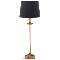 Настольная лампа с плафонами чёрного цвета Louvre Home JJ11071-1TA