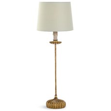 Настольная лампа с плафонами бежевого цвета Louvre Home JJ11071-1TB