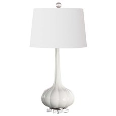 Настольная лампа с арматурой белого цвета Louvre Home CLM7249