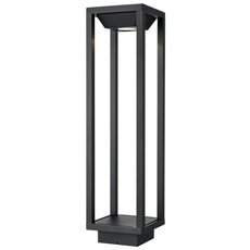 Светильник для уличного освещения с арматурой чёрного цвета Wertmark WE902.02.025