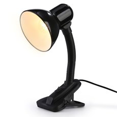 Настольная лампа с арматурой чёрного цвета Ambrella Light DE7710