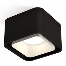 Точечный светильник с плафонами чёрного цвета Ambrella Light XS7833001