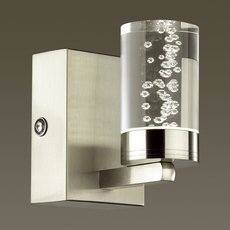 Светильник для ванной комнаты с пластиковыми плафонами прозрачного цвета Lumion 4599/5WL