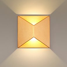 Светильник для уличного освещения с арматурой золотого цвета Odeon Light 3908/10WL