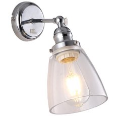 Бра с плафонами прозрачного цвета Arte Lamp A9387AP-1CC