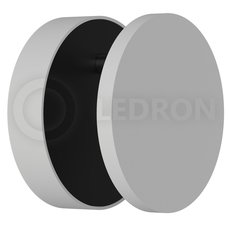 Бра с арматурой белого цвета LEDRON UFO G2 WHITE-BLACK