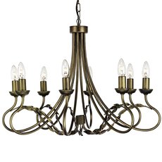 Люстра Elstead Lighting OV8 BLK/GOLD