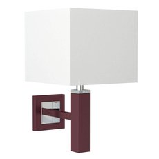 Бра с текстильными плафонами белого цвета Arte Lamp A8880AP-1BR