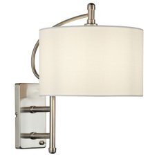 Бра с текстильными плафонами белого цвета Arte Lamp A2999AP-1SS