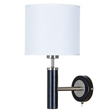 Бра с текстильными плафонами белого цвета Arte Lamp A5029AP-1SS