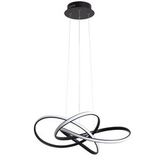 Светильник с арматурой чёрного цвета Arte Lamp A7040SP-4BK